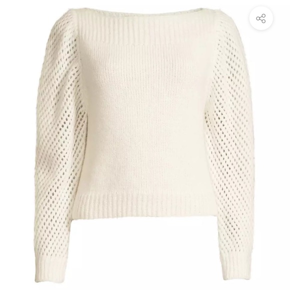 LOVESHACKFANCY ROSIE PULLOVER SWEATER - Picture 1 of 15